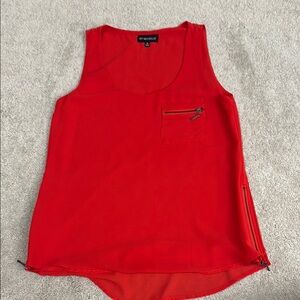 My Michelle Red Sleeveless Tank Top